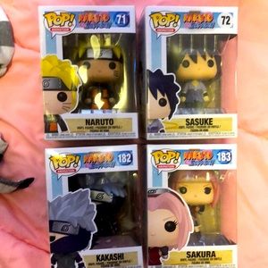 Team 7 Naruto funko pops (4)